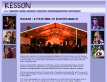 Tablet Screenshot of kesson.com